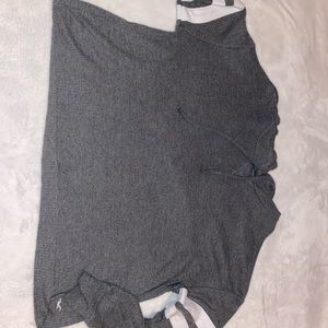 Hollister grey hoodie